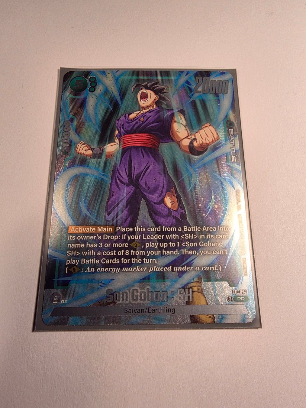 Bandai Carte collezionabili: Dragon Ball Super - Son Gohan:SH - FP-072 FOIL – Nuovo (secondo la descrizione) da Mörigen venduto da Gadgeteer 5