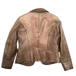 Giacche: Vintage brown leather jacket L – Usato da Zofingen venduto da JumpInVintage 2