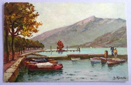 Aix-les-Bains - Grand Port et Dent du Chat