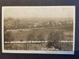 Ansichtskarte Oerlikon   Zürich  30er  Jahre  Dorfansicht
