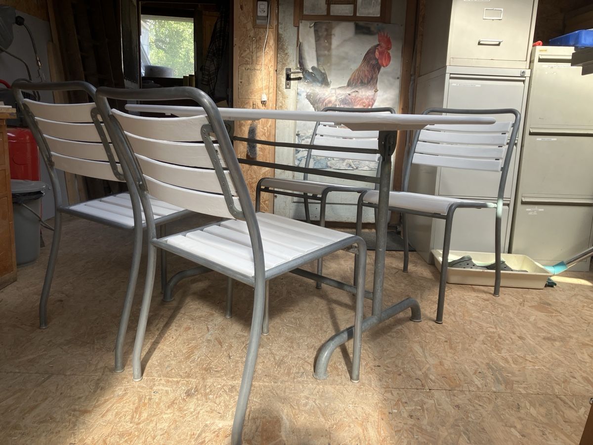 Bigla Set di tavolo e panche: Sissach Bigla Sitzgarnitur Original +++Letzte Aktion+++ – Usato da Erlenbach im Simmental! venduto da Simmentaler-Perlen 7