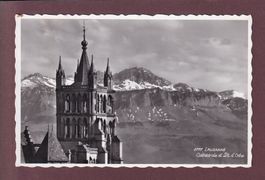 LAUSANNE - Tour de la cathédrale - Dent d'Oche