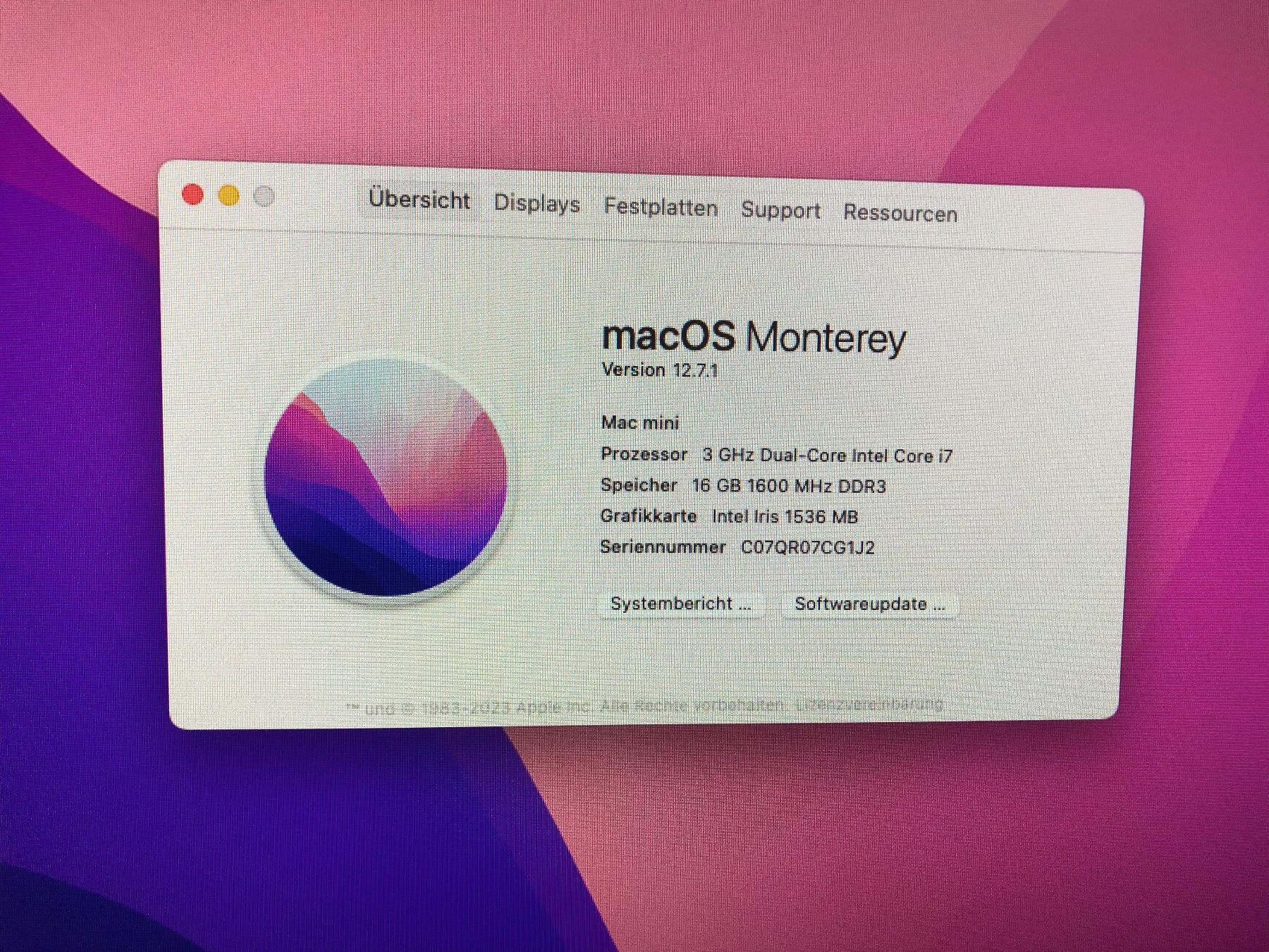 【良品】Apple Macmini2014 i7 16GB SSD256GB Apple MacMini 2014 | 3.0 GHz Dual i7 | 16 GB RAM | 1T HDD