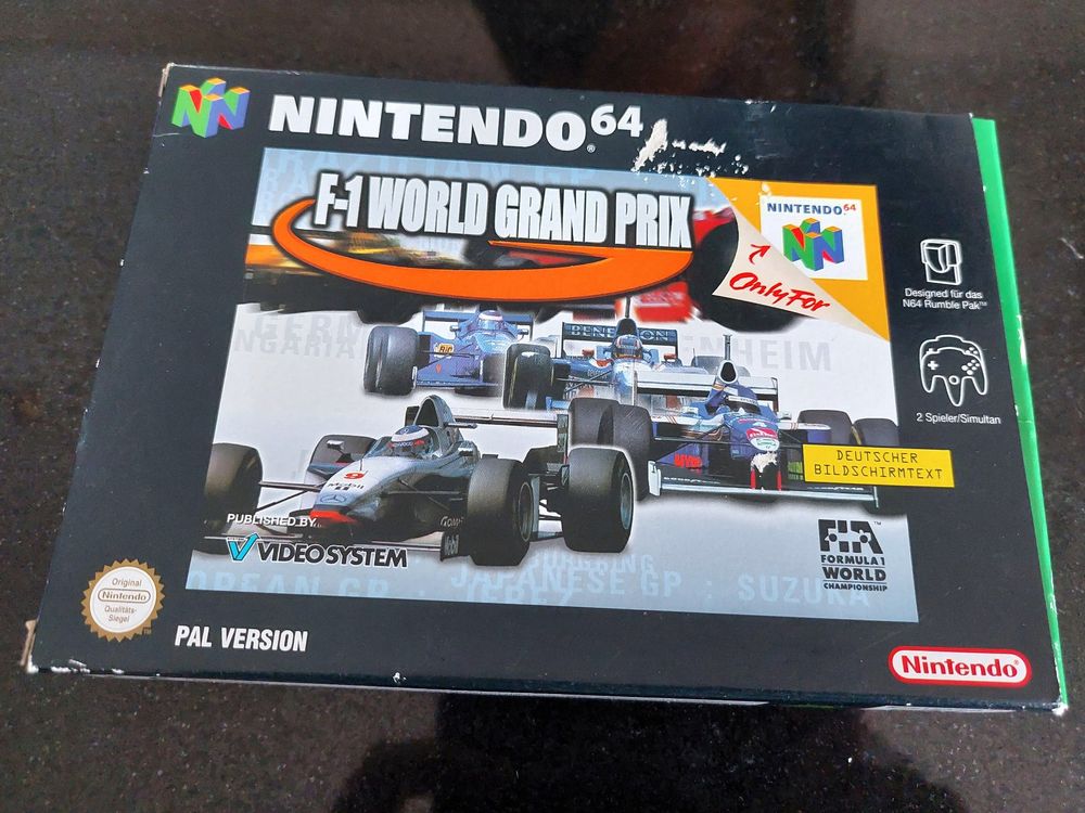 F1 WORLD GRAND PRIX (PAL) NINTENDO 64 Kaufen auf Ricardo