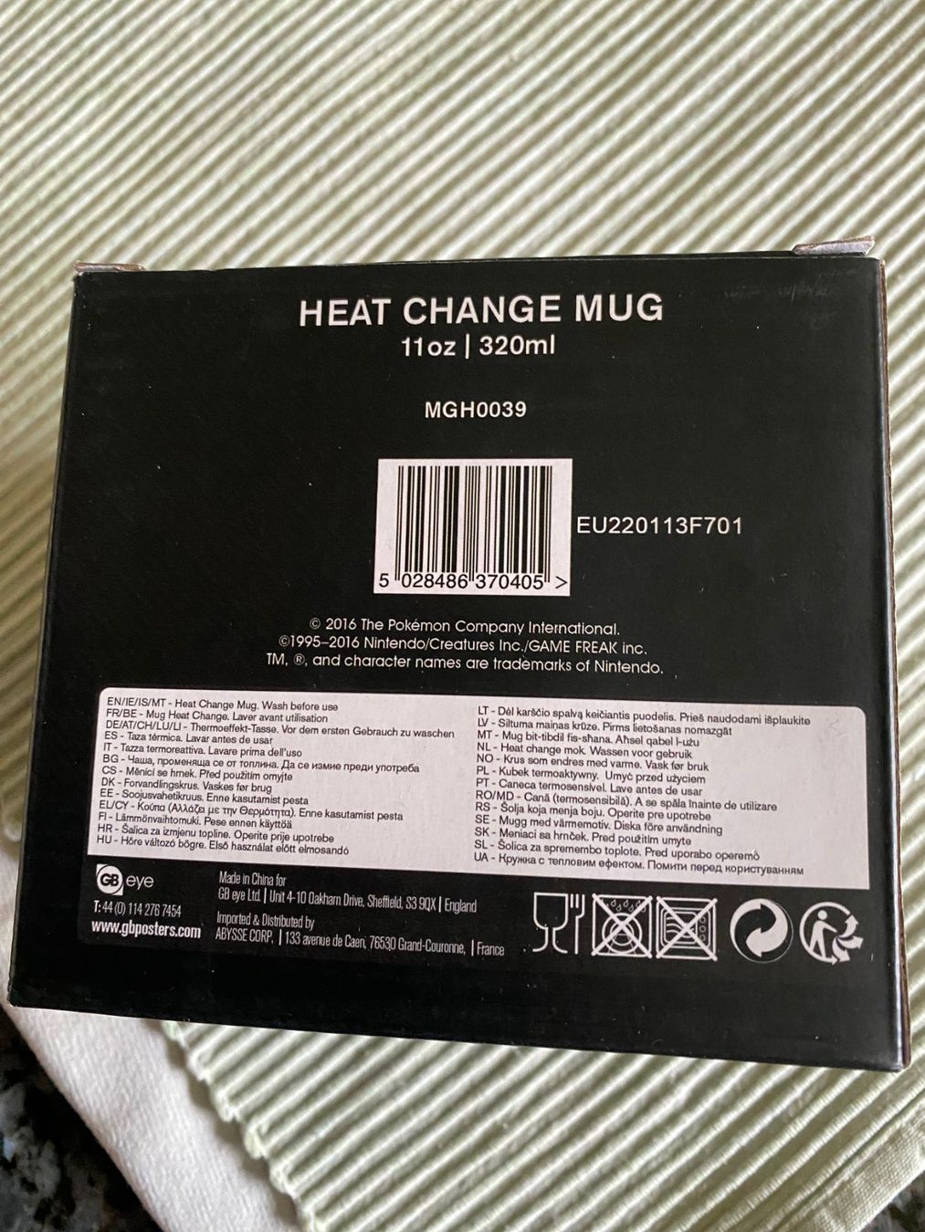 Tazze: Pokemon Heat Change Mug 320 ml – Nuovo e nell'imballaggio originale da Allenwinden venduto da Obalu 2