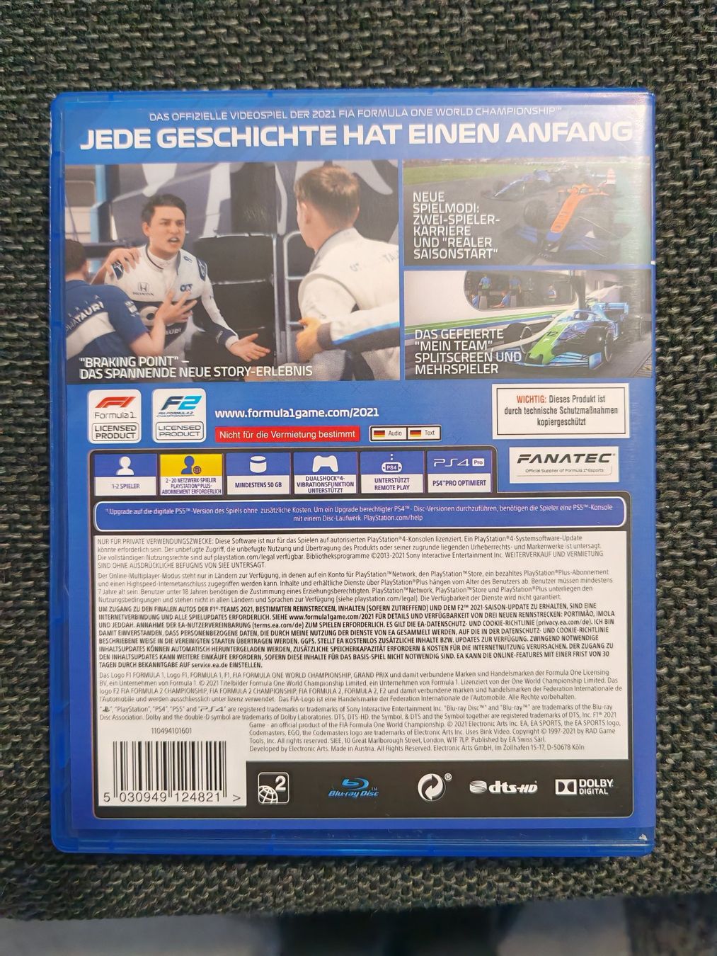 Spiele: F1 2021 (Sony PlayStation 4) – Gebraucht aus Romanshorn von jantine_95 1