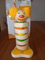 Stapelclown aus Holz