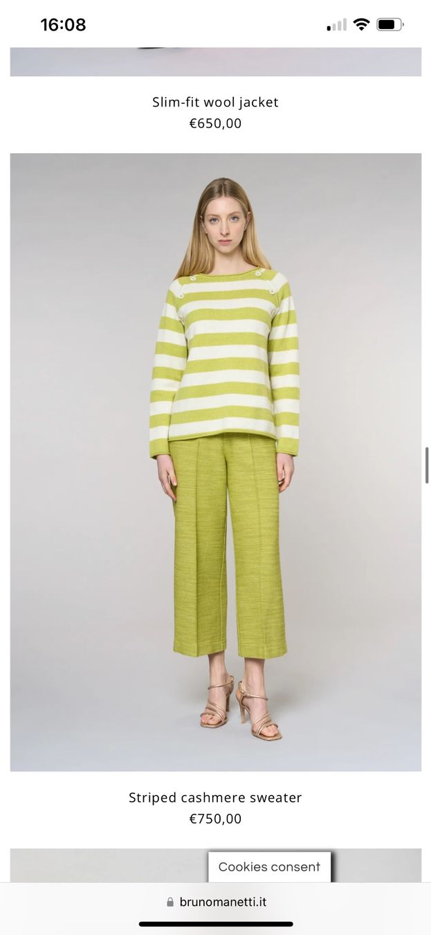 Pullover & Sweatshirts: BRUNO MANETTI Kaschmir Cardigan – Gebraucht aus Winkel von KaschmirArt 5