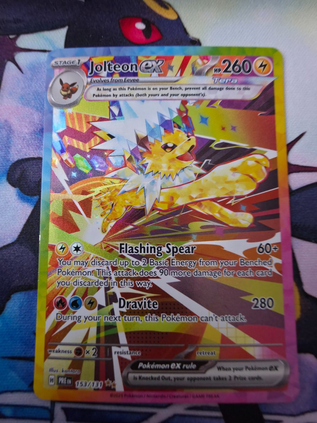Pokémon Carte collezionabili: Jolteon ex 153/131 EN - Prismatic Evolutions – Nuovo (secondo la descrizione) da Bözberg venduto da blooke