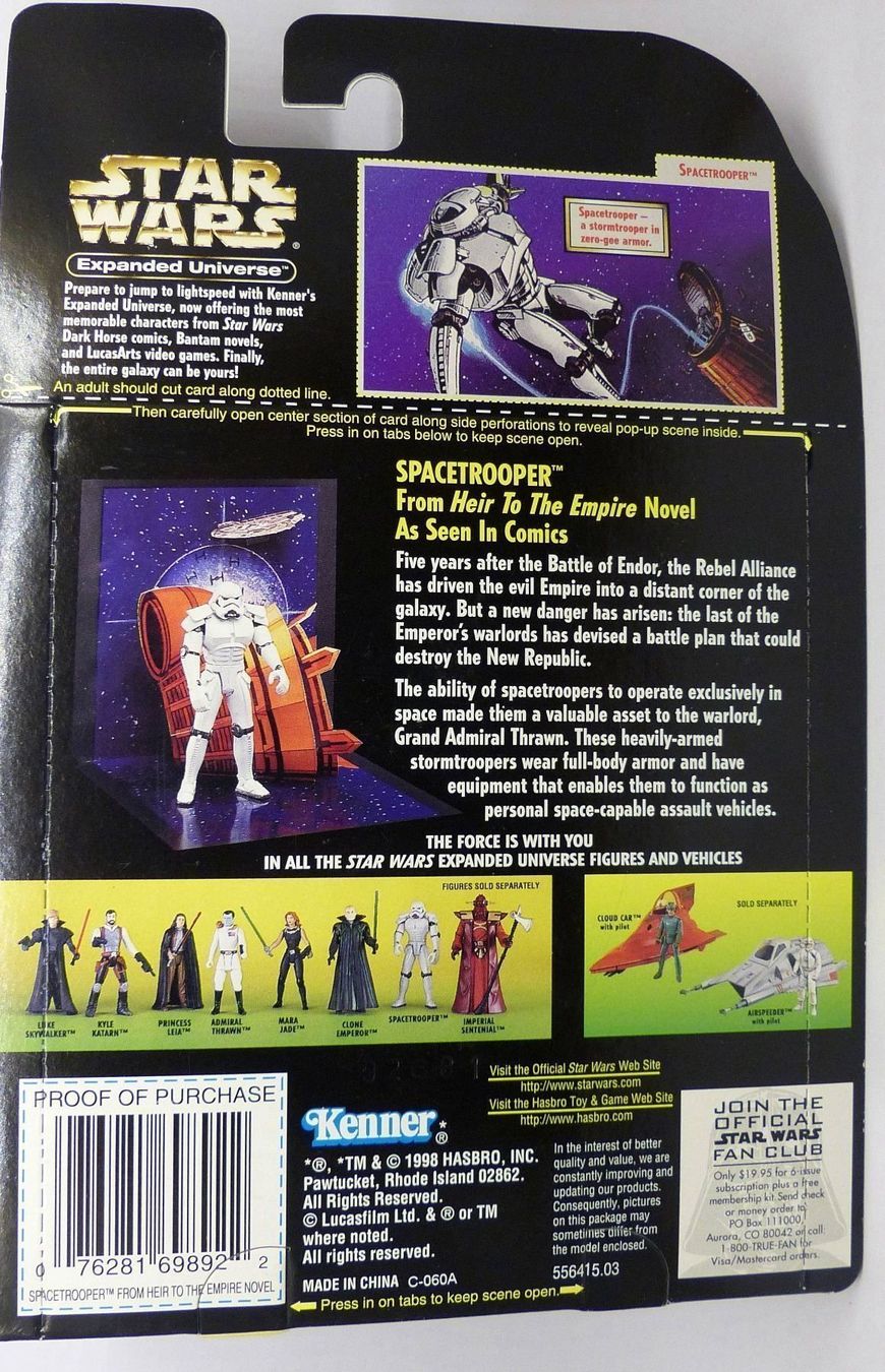 Figuren: STAR WARS SPACETROOPER EXPANDED UNIVERSE BY KENNER 1998 – Neu und originalverpackt aus Lugano von YouWantUS 5