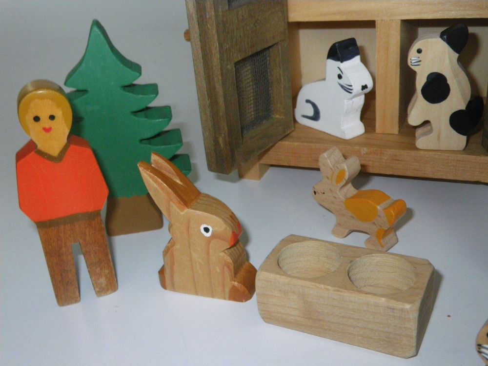 Trauffer Jouets: Trauffer Hasenstall mit Zubehör – D'occasion à Winterthur par maya1957 4