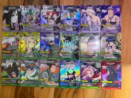 Naruto Mythos TCG - Sammelkarten 18 Stück alles R und NEU