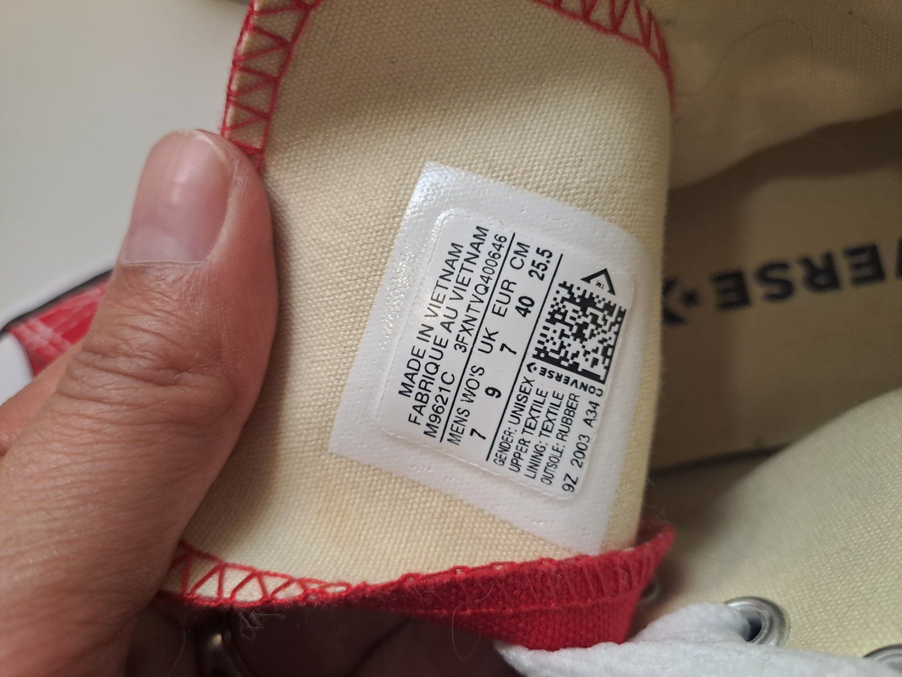 Converse Herrenschuhe: Converse, rot, Grösse 40 – Gebraucht aus Effretikon von mjumju 3