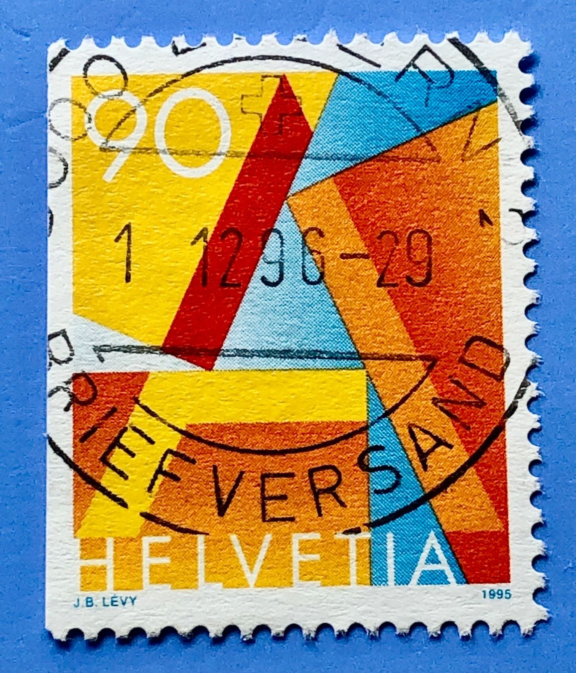Alle Briefmarken: Nr.887 H1 Einzelausgabe  GESTEMPELT 1995  Bern – Gebraucht aus Aarau von Billa007