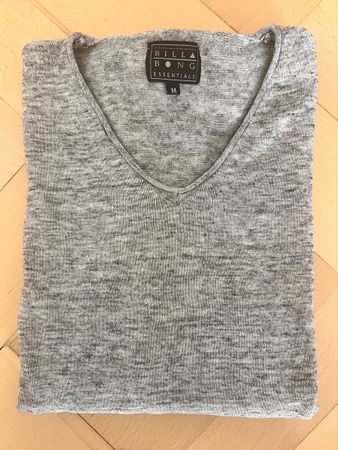 Billabong Essentials Pullover M, grau meliert, Top Zustand