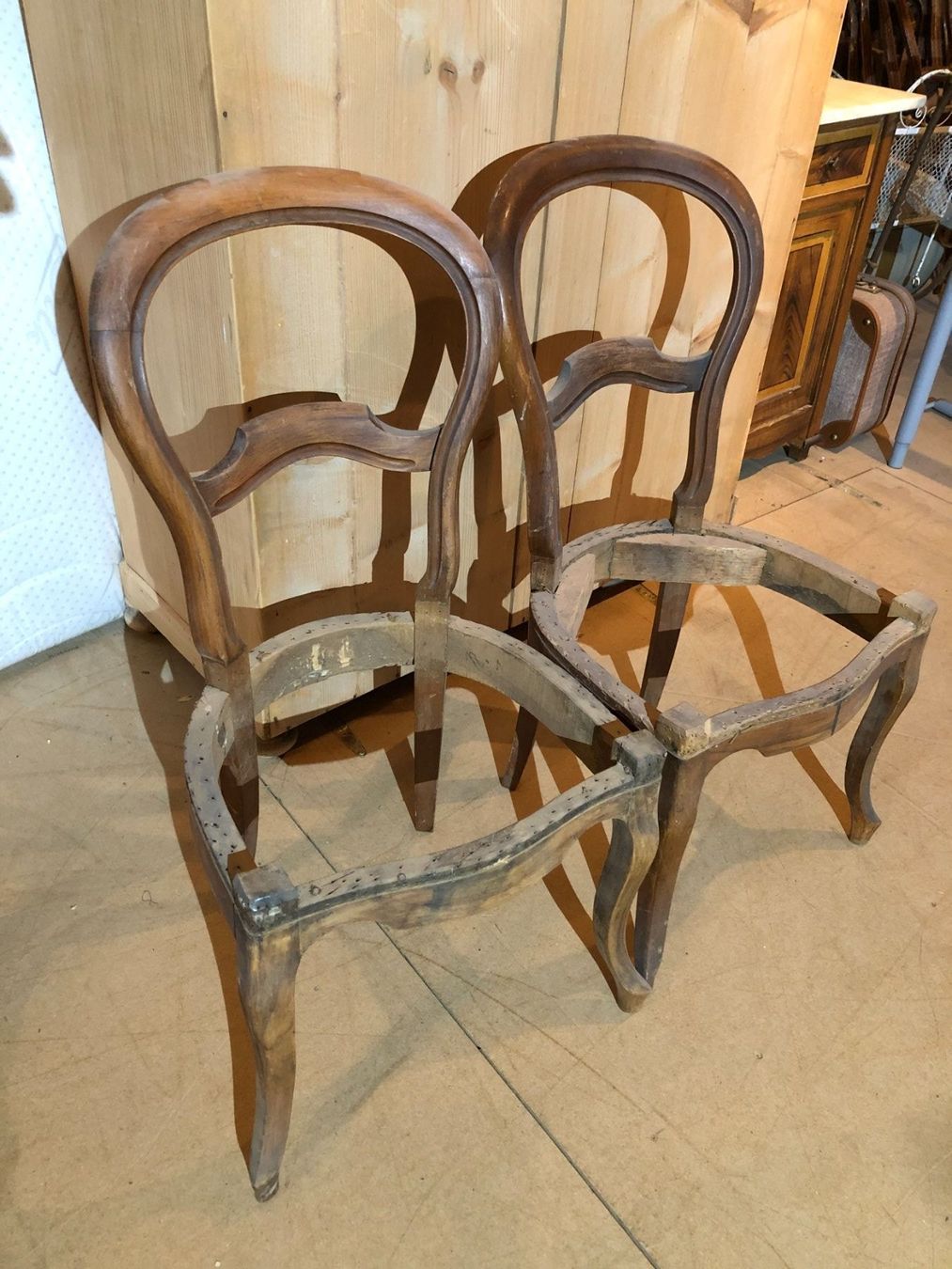 Stühle: 2 antike Polsterstühle – Gebraucht aus Beinwil (Freiamt) von Zedel1923 1