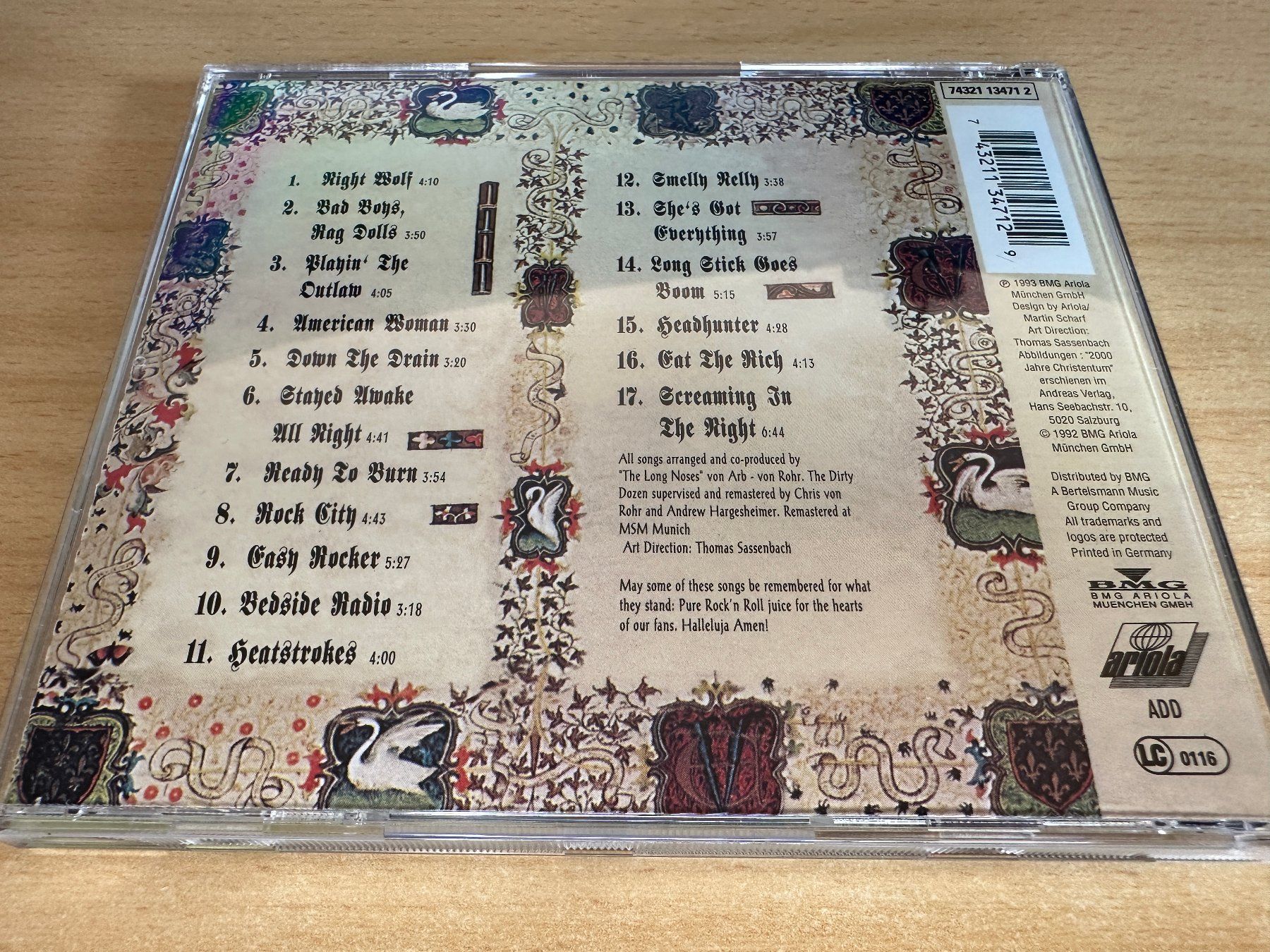 CDs: Krokus – The Dirty Dozen +++++ – Gebraucht aus Rikon im Tösstal von Alpenmutz 1