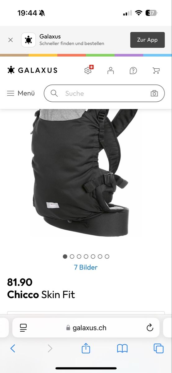 Chicco Marsupi portabebè: Babytrage Chicco Skin Fit – Nuovo (secondo la descrizione) da Zürich venduto da ljp_2hsx 2