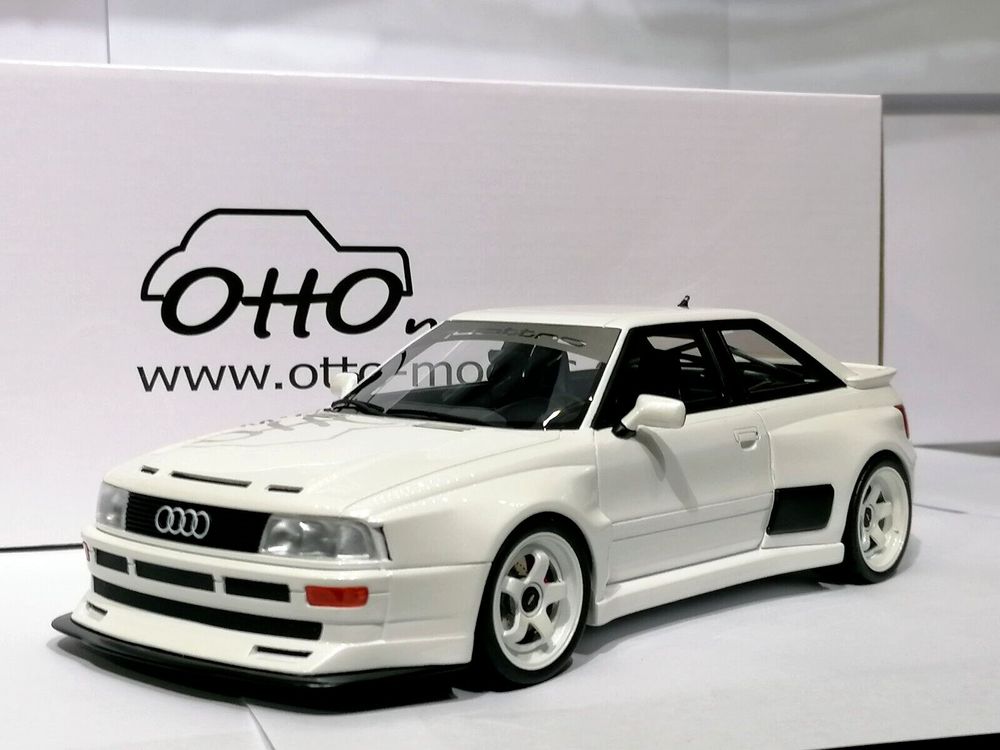 Modèle Réduit Audi 80 Coupé Prior Design 2021 - Échelle 1/18 - OttOmobile - Neuf