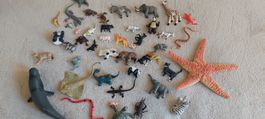 Gummitiere u.A. Schleich