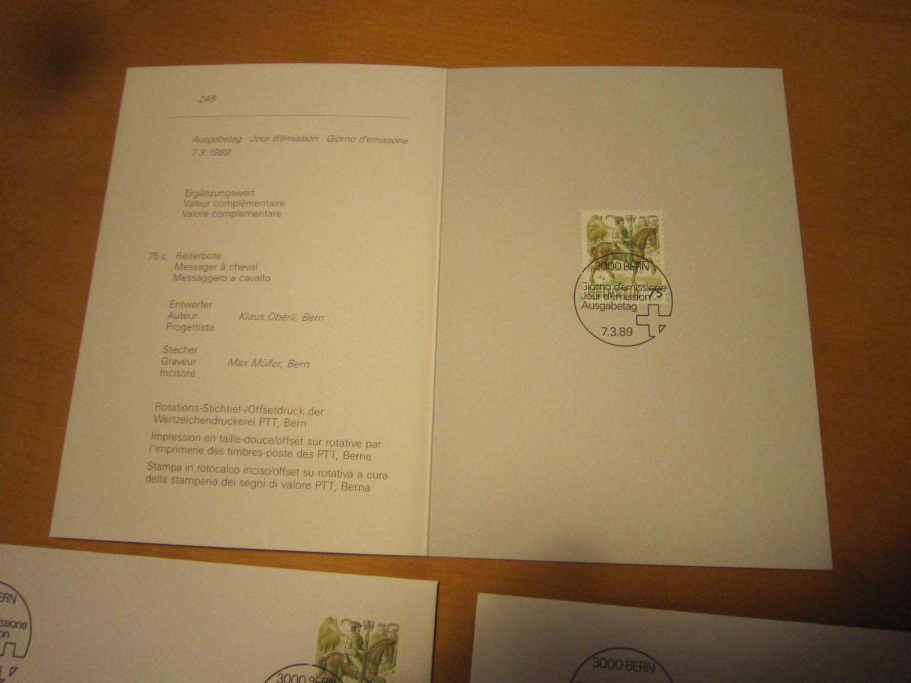 Tutti i francobolli: CH 1980 FDC Serie Speziell – Usato da Gordola venduto da Polentaefung 1