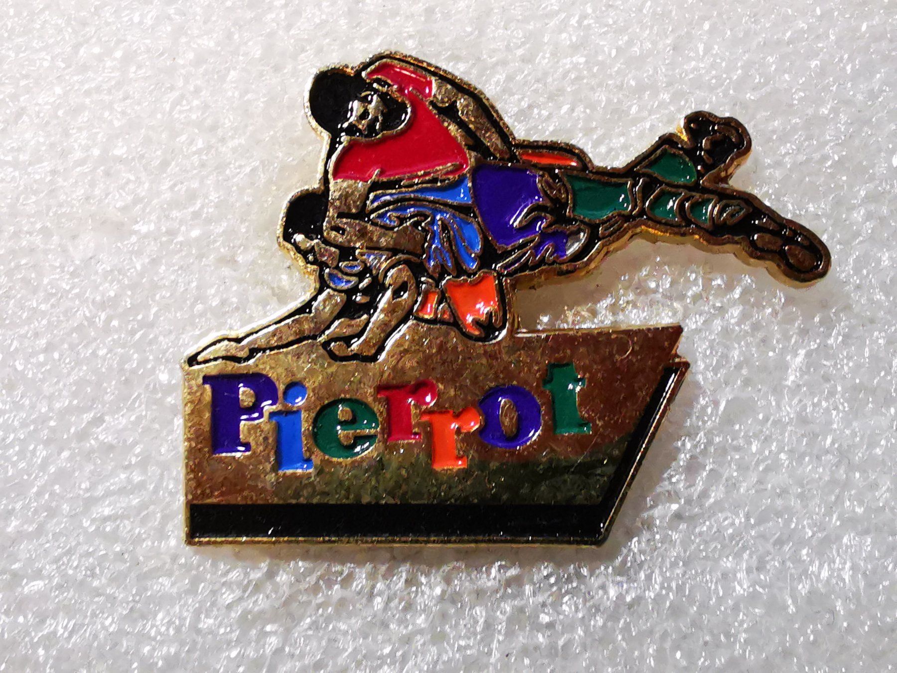 Placchette & Badge: Ansteckpin 174: Pierrot – Usato da Oppligen venduto da Pin-Fall-Shop