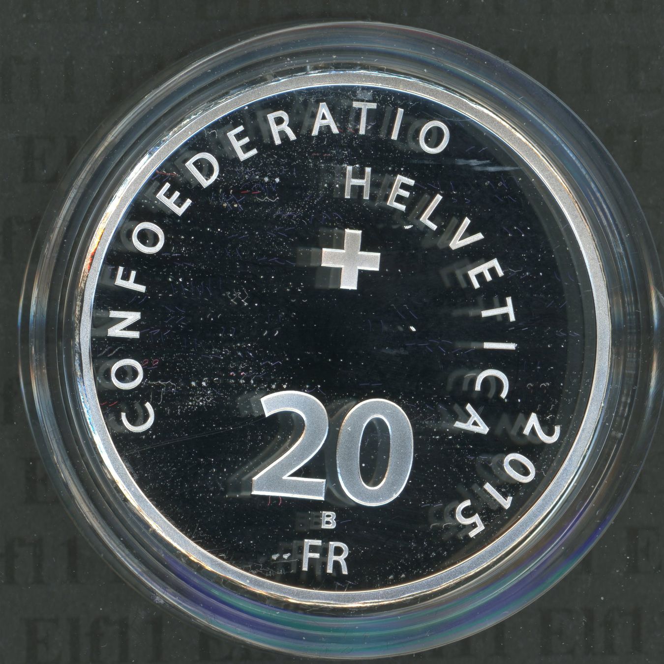 Tutti le monete: CHF__20.00 2015 Hornussen PP 20 Franken – Nuovo e nell'imballaggio originale da Widnau venduto da Elf11
