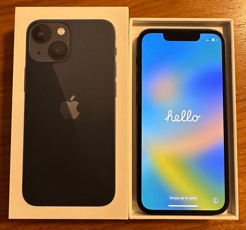 iPhone 13 mini, Midnight, 256GB Kaufen auf Ricardo