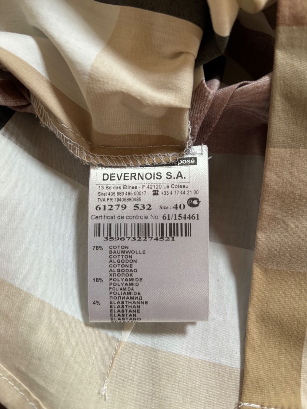 Blusen: Chemise Devernois, taille 40 FR – Neu und originalverpackt aus Lonay von car_l9sk 1