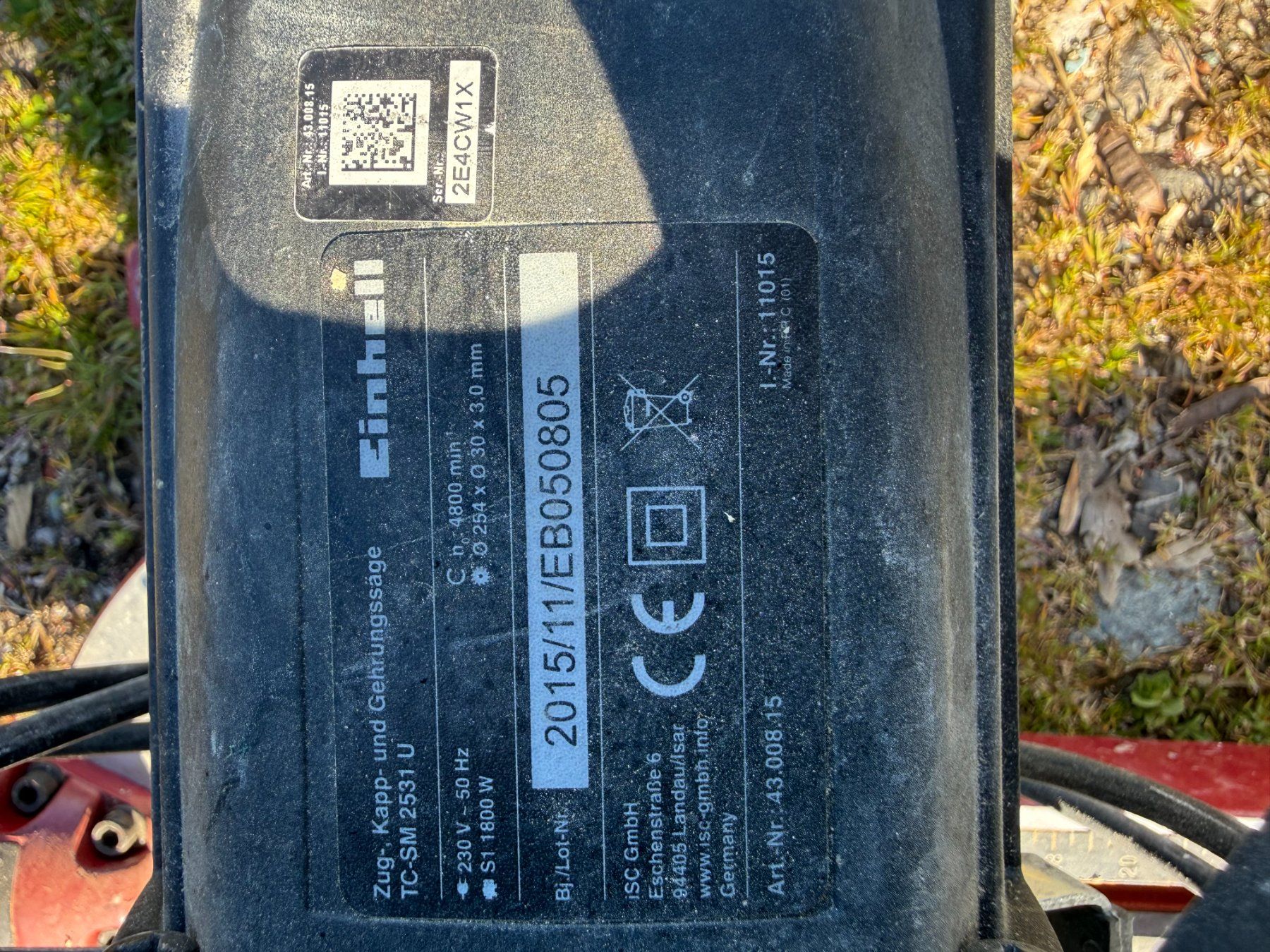 Einhell Tutte le macchine: VENDU – Usato da Morges venduto da mds1110