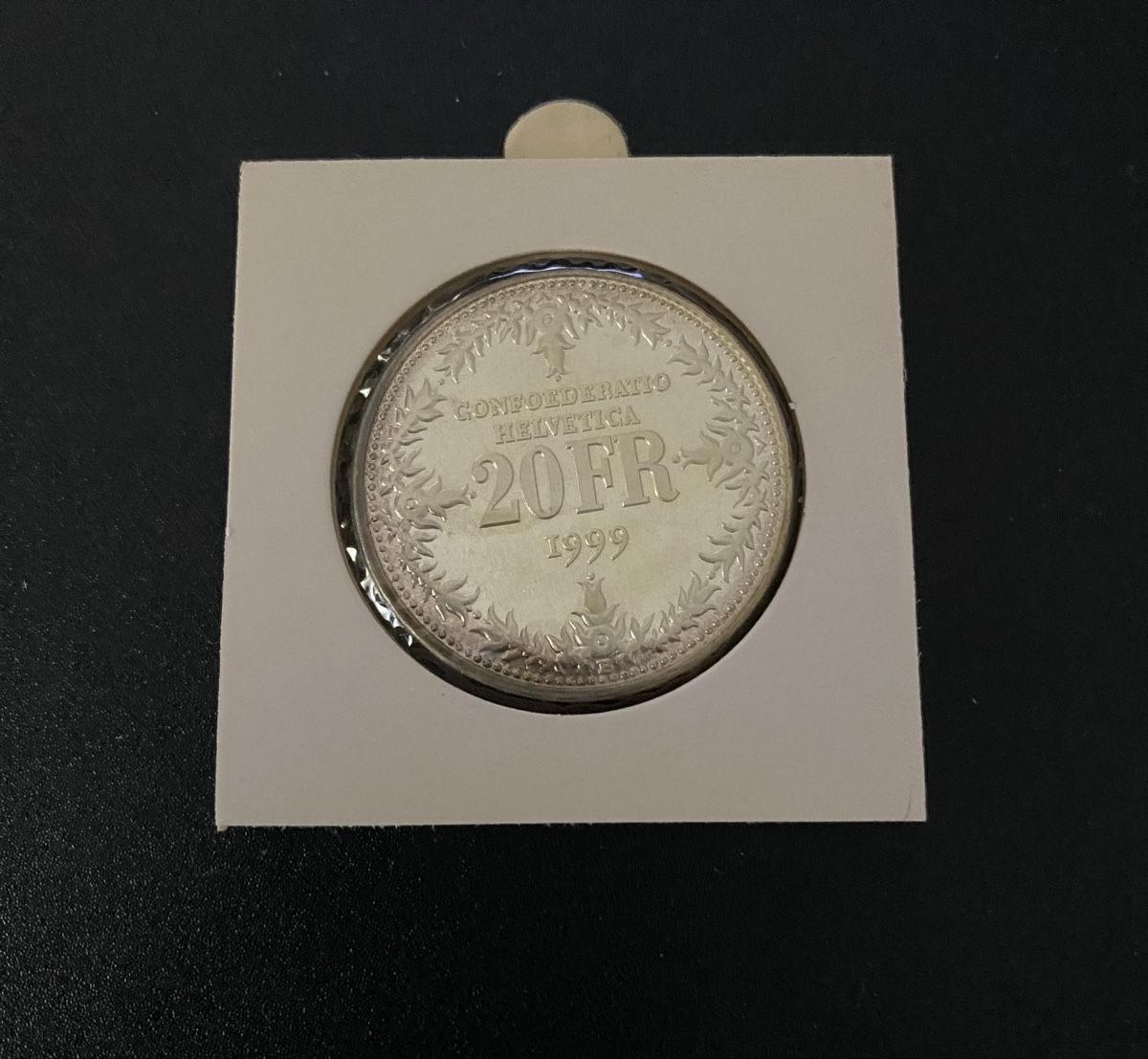 Alle Münzen: 20 francs 1999 – Neu und originalverpackt aus Genève von Mar7319 1