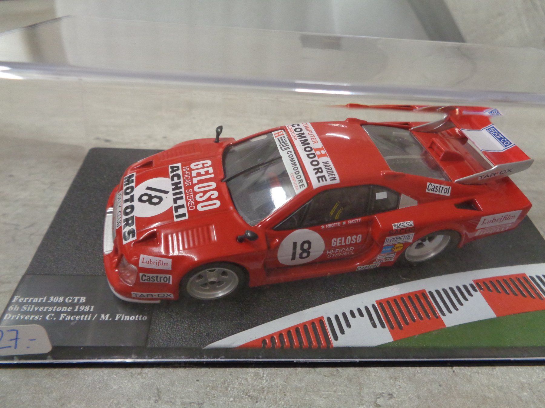Ferrari Modellini d'auto: Altaya 1:43 Ferrari 308 GTB – Nuovo e nell'imballaggio originale da Reconvilier venduto da rallycar