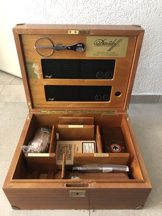 Humidor für Zigarren, Davidoff Kaufen auf Ricardo
