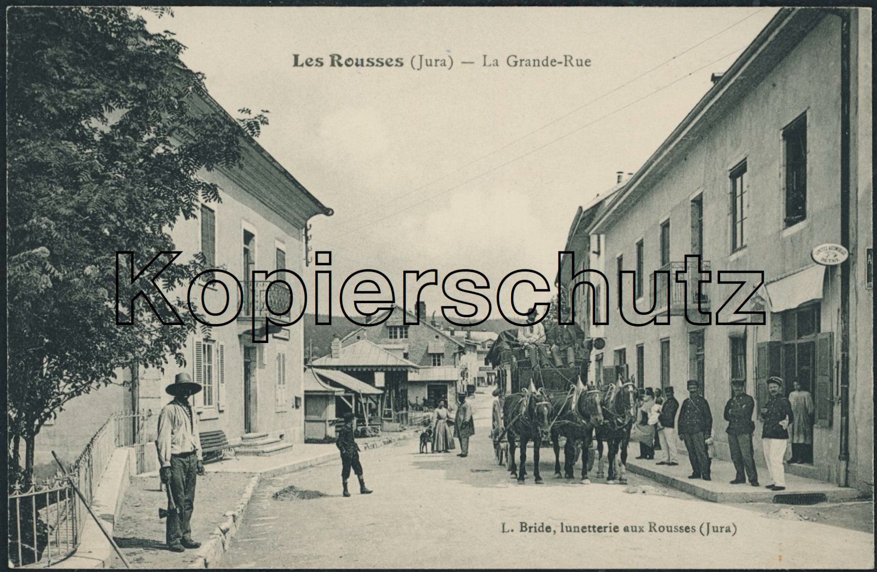 Ansichtskarten: F 39 Les Rousses - Post - Postkutsche – Neu (gemäss Beschreibung) aus Schindellegi von leecollect
