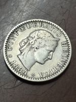 20 Schweizer Rappen von 1884 – Nickelmünze unbehandelt