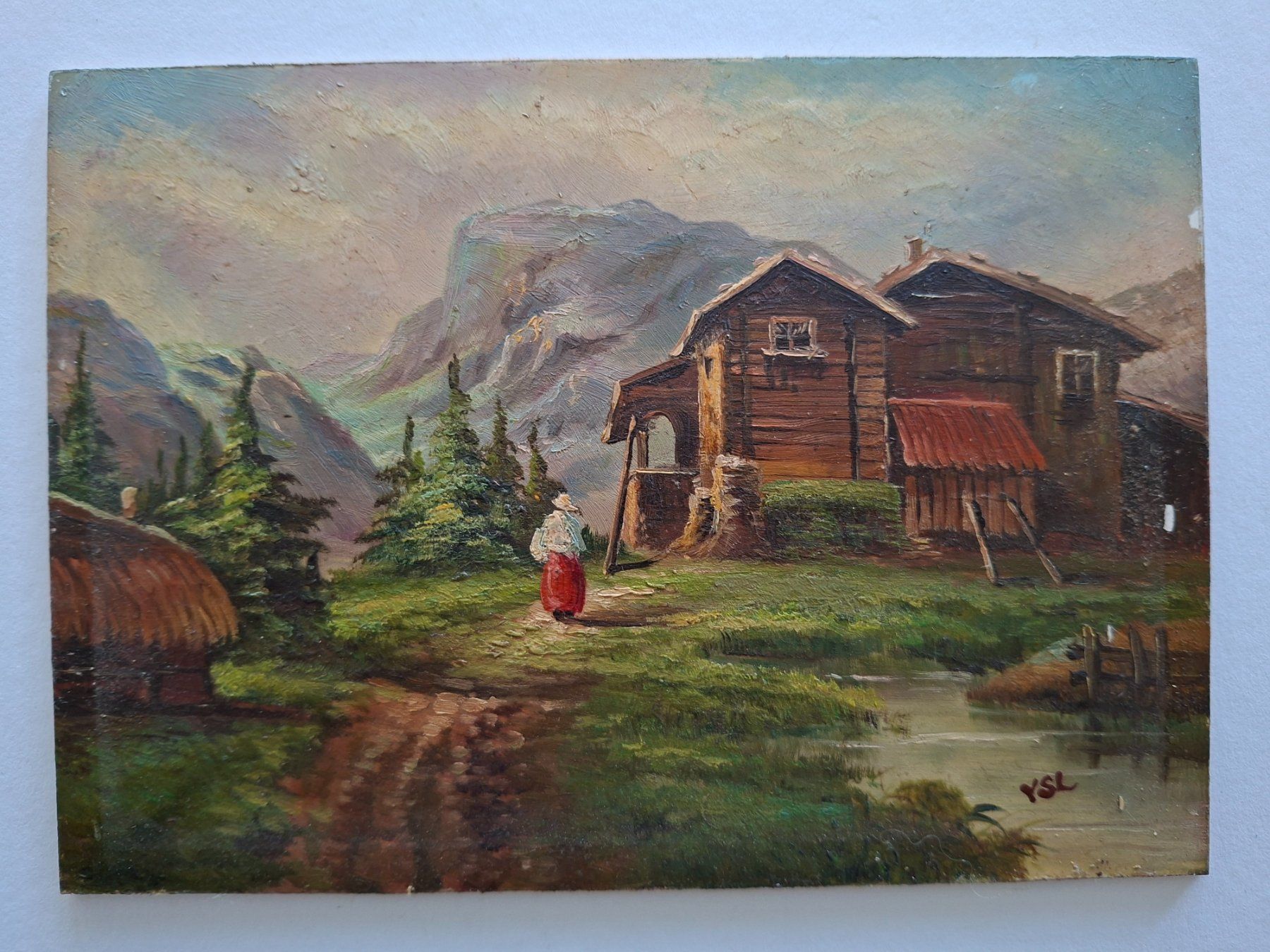 Gemälde: Zwei Ölbilder und ein Aquarell. – Gebraucht aus Goldach von armando_r 4