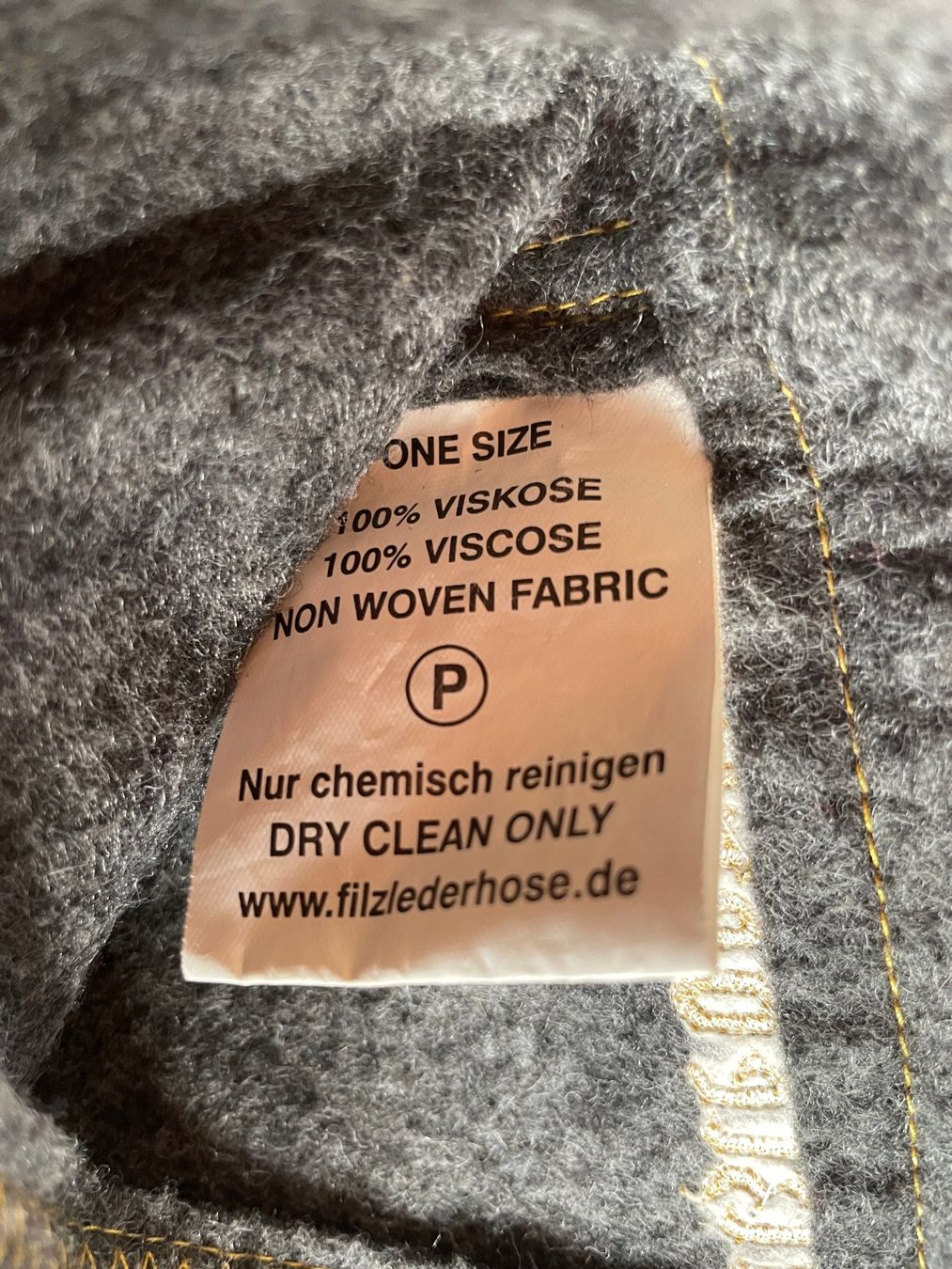 Costumi: Original Filzlederhose Trachten Set One Size – Usato da Affeltrangen venduto da Mowgli_123 2