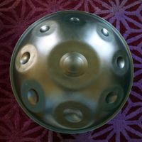 Handpan Deepan A2 Minor mit 16 Noten (STL Edelstahl)
