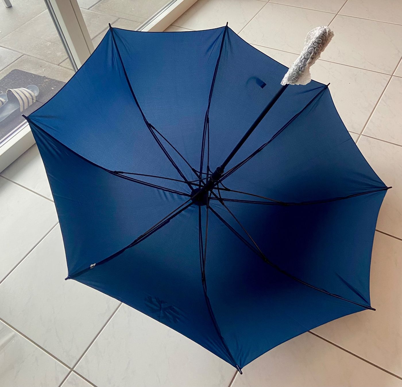 Regenschirme: Schirm - Stockschirm - Blau - NEU – Neu (gemäss Beschreibung) aus Bassersdorf von geronjmo 3