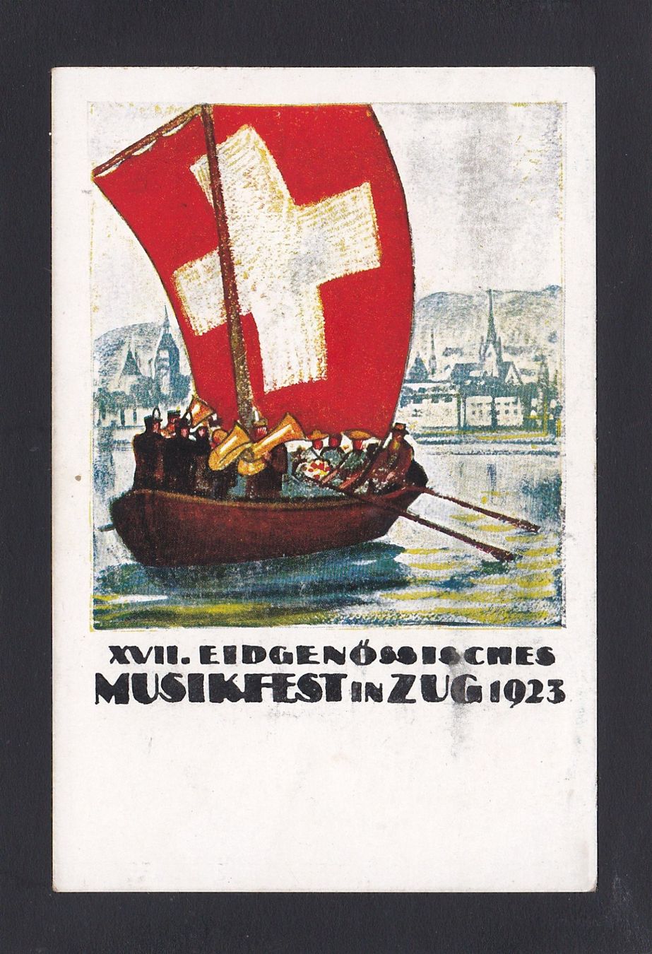 Cartes postales: ZUG Eidg. Musikfest 1923 – D'occasion à Reiden par cinfis