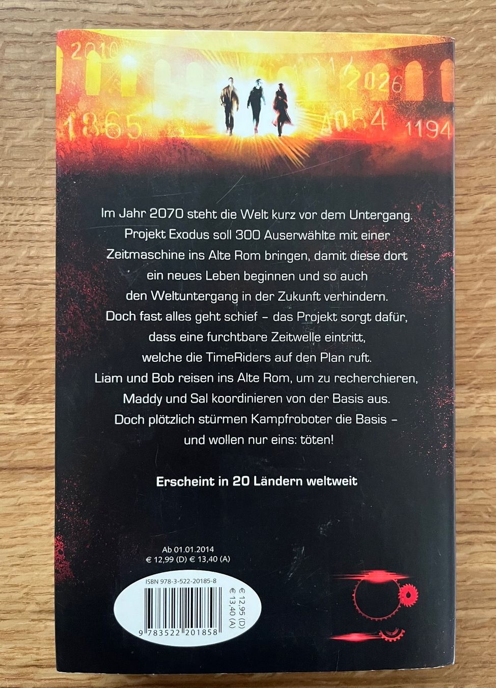 Libri: Buch Time Riders Projekt Exodus – Usato da Mettmenstetten venduto da Dino1972 1