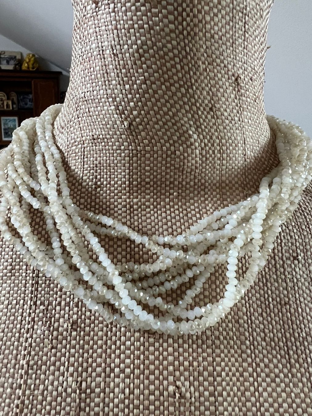 Ketten: Crystal collier 44cm lang – Neu (gemäss Beschreibung) aus Teufen Ar von Exclusive.stuff.CH