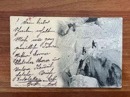 AK   1899 Bergsteiger am Mont blanc super   (G2332)