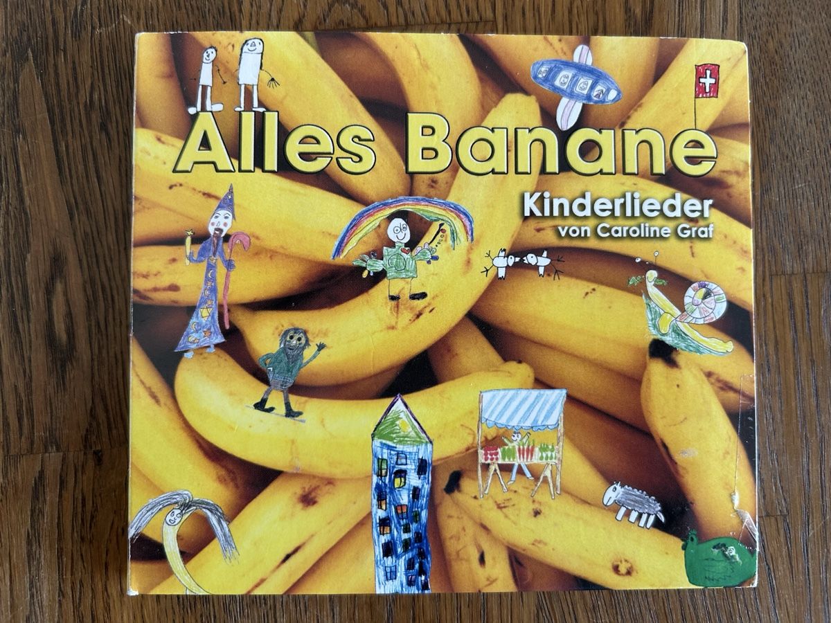 CD: Kinderlieder-CD "Alles Banane" von Caroline Graf – Usato da Wolhusen venduto da eve_m6cg