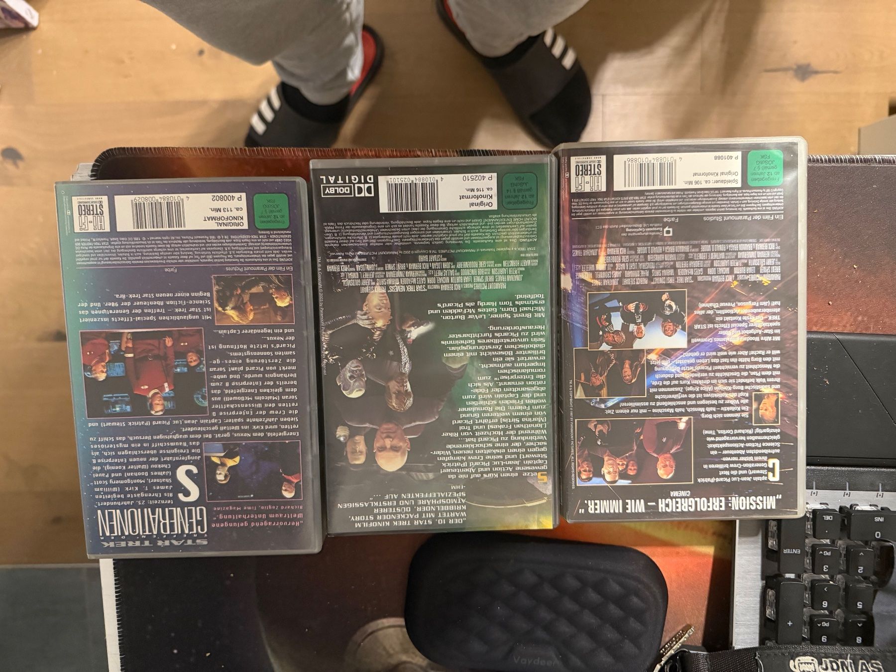 Cassette vuote: Star trekk viedeokasete – Usato da Hirschthal venduto da Krisch 2