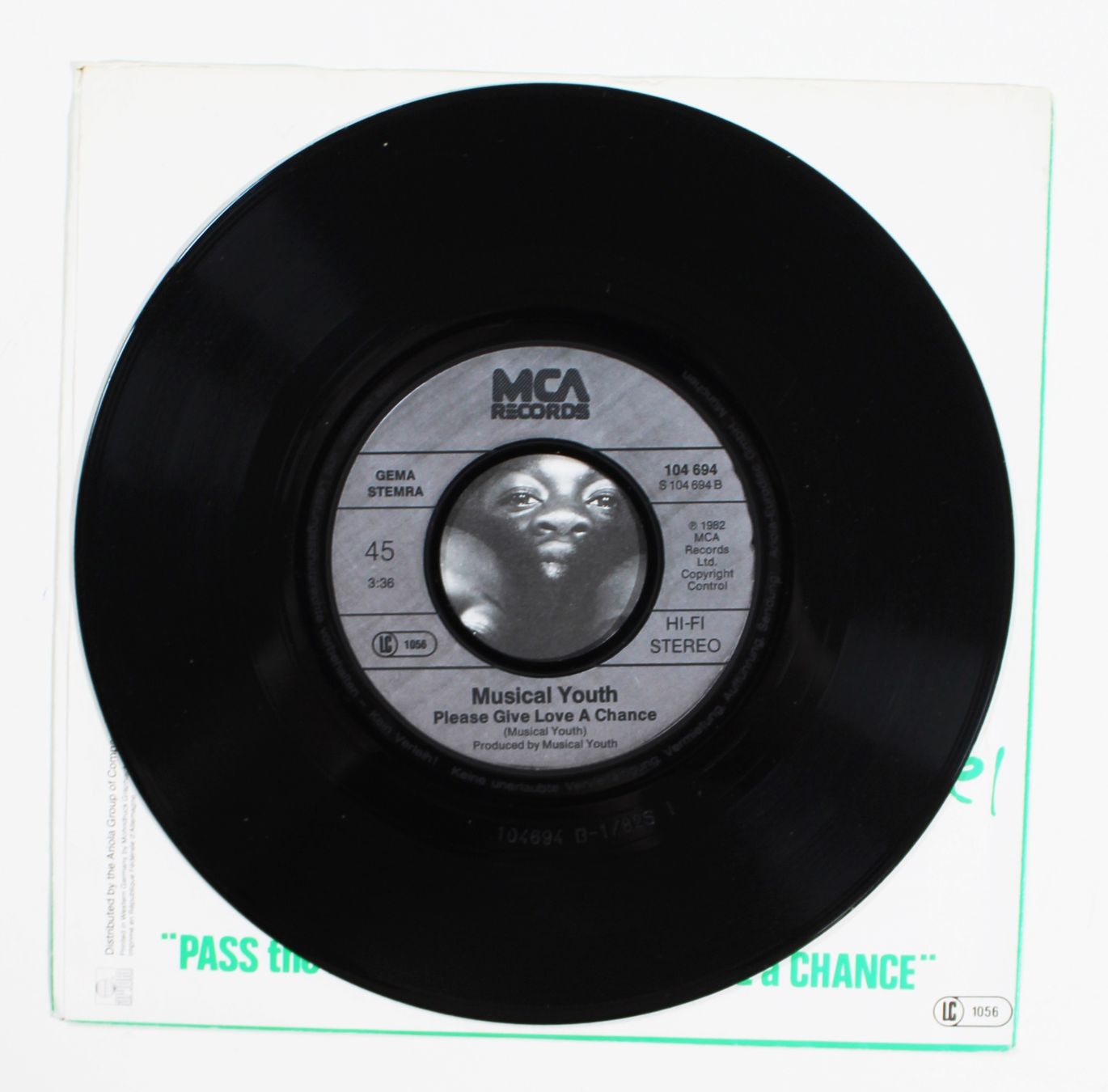 Dischi in vinile: 7" MUSICAL YOUTH - PASS THE DUTCHIE 1982 – Usato da Brüttisellen venduto da Collector-Corner 3