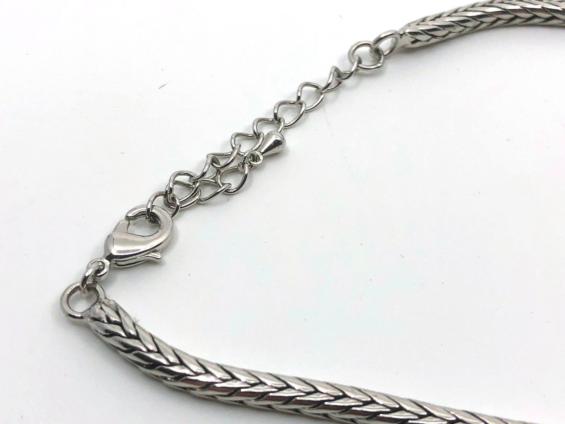 Catenine: Collier mit Stein, Halsband mit grossem Stein  Modeschmuck, – Usato da Basel venduto da Tiabeanie 5