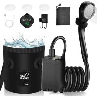 Pumpe Campingdusche 6000mAh Camping Outdoor Garten