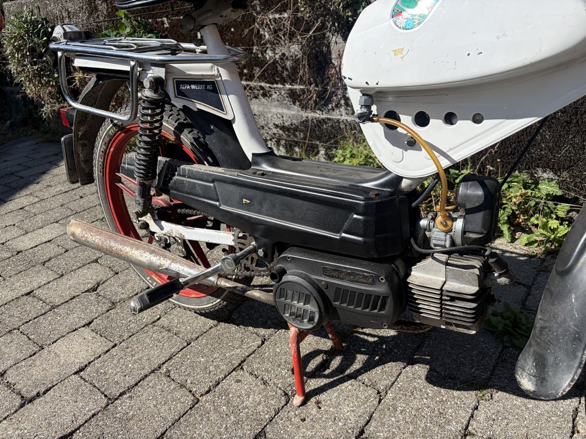 Alpa Ciclomotori: Mofa Schwalbe Bora mit Ausweis – Difettoso da Latterbach venduto da Bbutz98 5