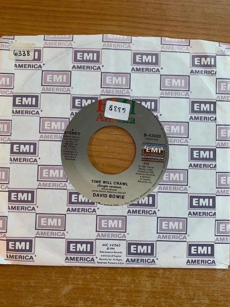 Dischi in vinile: David Bowie - Time Will Crawl / 1. US-Pressing 1987 – Usato da Gais venduto da soundcave57